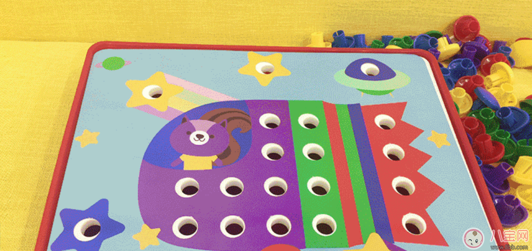 大颗粒蘑菇钉配色玩具孩子多大可以玩 Mobee蘑菇钉配色玩具怎么样 大颗粒蘑菇钉配色玩具孩子多大可以玩 Mobee蘑菇钉配色玩具怎么样