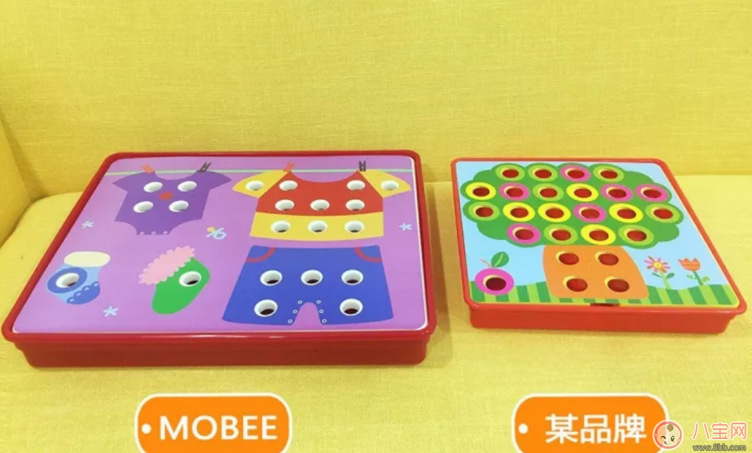 大颗粒蘑菇钉配色玩具孩子多大可以玩 Mobee蘑菇钉配色玩具怎么样 大颗粒蘑菇钉配色玩具孩子多大可以玩 Mobee蘑菇钉配色玩具怎么样