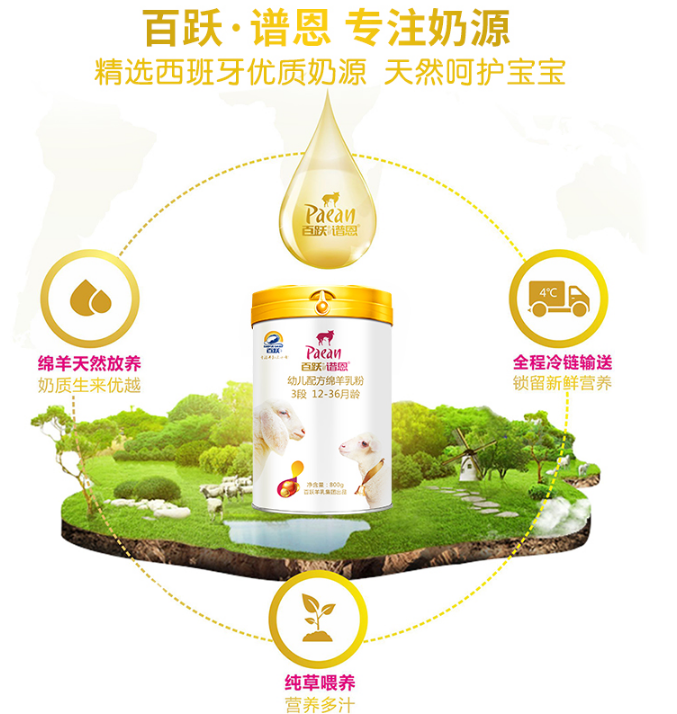 百跃谱恩儿童绵羊四段奶粉怎么样 百跃谱恩儿童绵羊四段奶粉试用测评