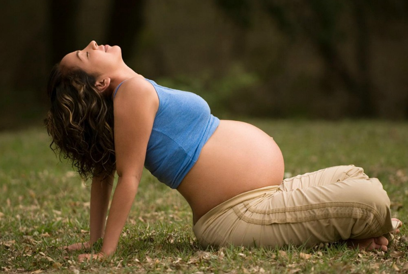 孕妇尖肚子和圆肚子图片 怎么看怀孕怀孕肚子尖还是圆