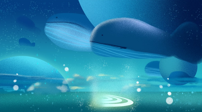 学龄前宝宝睡前故事 我的心里住了一只蓝鲸