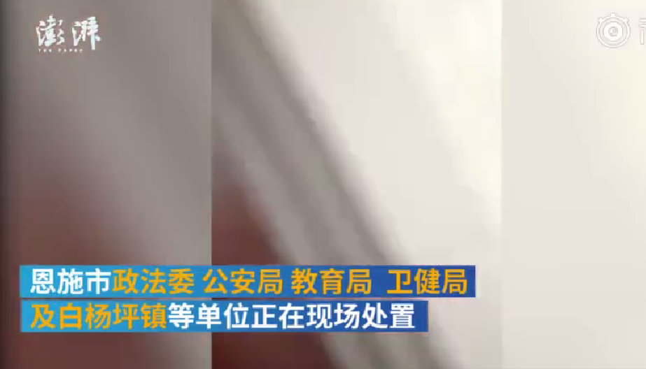 恩施白杨坪镇有十人受伤 恩施白杨坪镇伤人事件什么情况