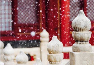 北京故宫雪景心情文案句子 关于北京雪景的朋友圈图片说说