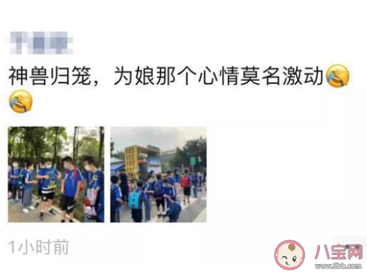 孩子开学了神兽们上学了的朋友圈心情 家里的神兽终于开学了发的说说