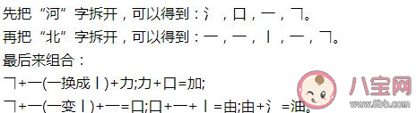 河北两字的笔画怎么组成加油 河北变成加油的方法步骤