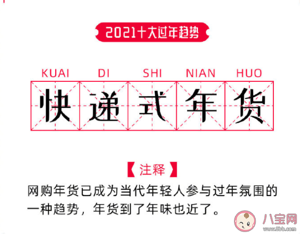 2021十大过年趋势盘点 哪个是你最有感知的趋势呢