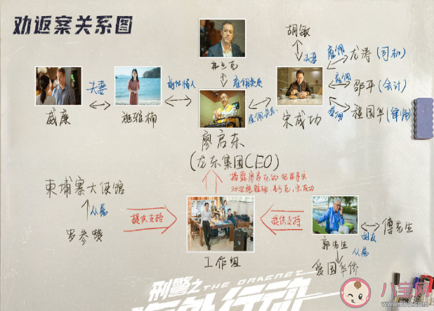 《刑警之海外行动》人物关系图 刑警之海外行动是根据真实案例改编的吗