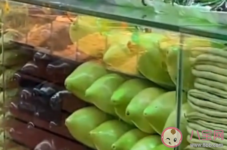 辽宁一超市蔬菜摆放太整齐引围观这么回事 蔬菜可以摆得多整齐