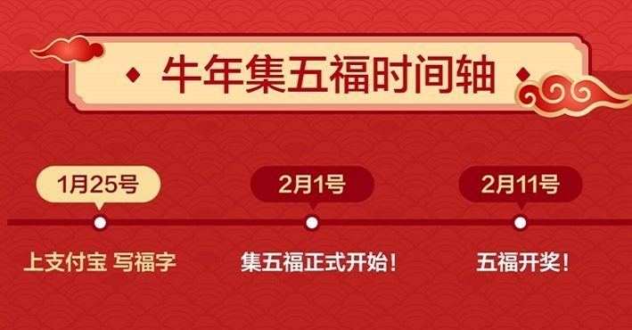 2021支付宝集五福什么时候开始 牛年集五福何时开奖