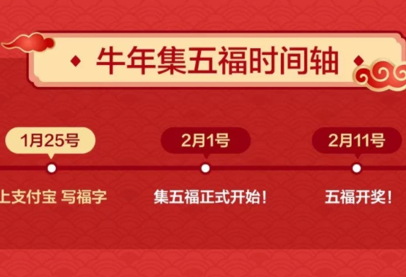 2021牛年集五福怎么玩 2021集五福怎么免费打印福字