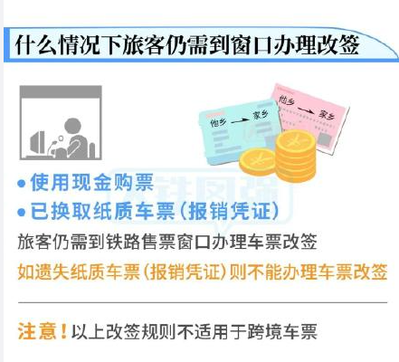 火车票改签更方便了吗 没赶上火车可改签当日列车吗