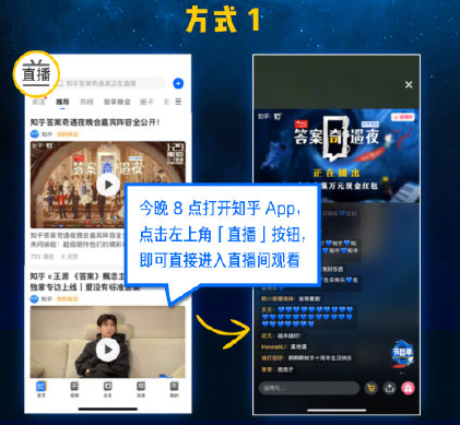 知乎答案奇遇夜晚会节目单 知乎晚会在哪看