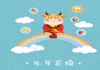 2021牛年开运壁纸无水印图片大全 牛年春节有趣祝福语文案