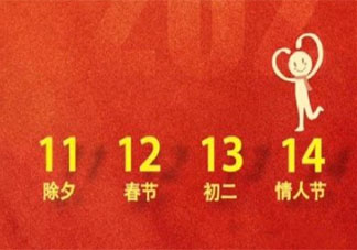 牛年春节连上情人节的文案说说 春节和情人节在一起的甜蜜句子