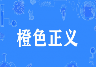 橙色正义是什么意思什么梗 橙色正义梗出处来源是哪里