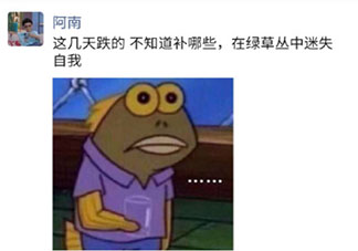 基金一直绿不敢看的心情句子 基金绿油油的朋友圈感受说说