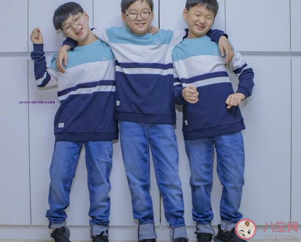 宋家三胞胎9岁是什么样子的 宋民国9岁生日近照