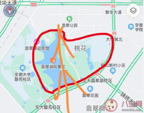 合肥心形公路住哪里 走一圈刚好13.14公里吗