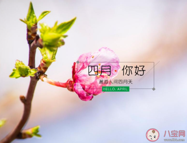 三月结束四月开始一句话心情说说 再见三月迎接四月发朋友圈句子