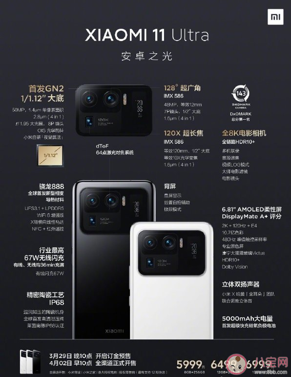 小米11系列参数功能对比 小米 11系列手机怎么选