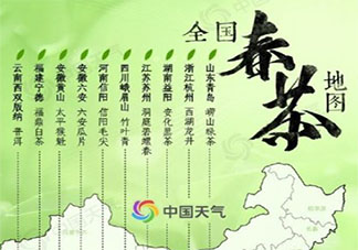 全国春茶地图出炉 我国有哪些春茶品种
