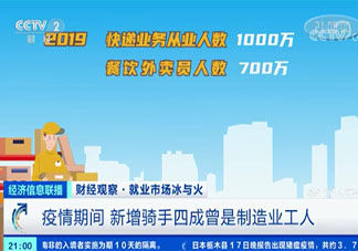 近4成新增外卖骑手来自工人是怎么回事 为什么这么多人喜欢跑外卖