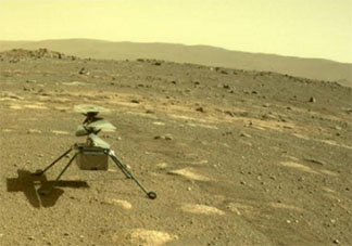 火星首架直升机试飞是怎么回事 机智号飞机如何起飞