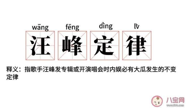 汪峰定律是什么意思什么梗 那些年的汪峰与瓜