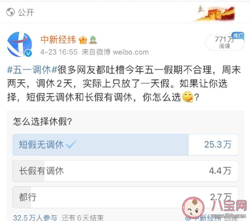 五一调休凑长假合理吗 为什么放假总调休