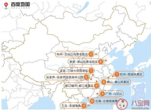 2021五一哪些热门景区人多 五一假期全国景区预测分析