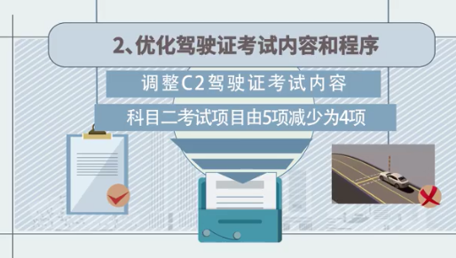 自动挡科目二考试减少为4项 取消了哪些项目