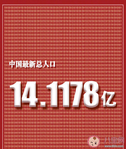2021第七次人口普查数据是多少 第七次全国人口普查主要数据结果内容