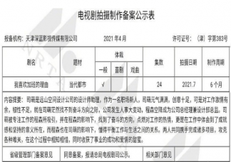 《我喜欢加班的理由》讲述了什么故事 我喜欢加班的理由什么时候开机
