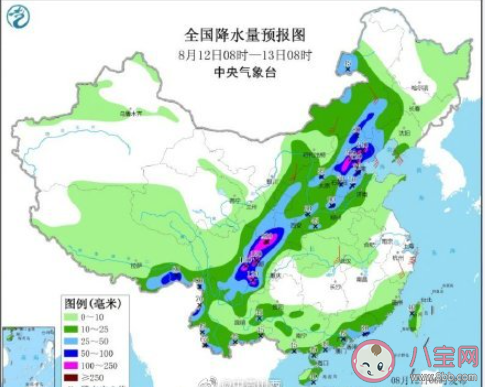 全国11省区市有大到暴雨 具体是哪些省市会受到影响