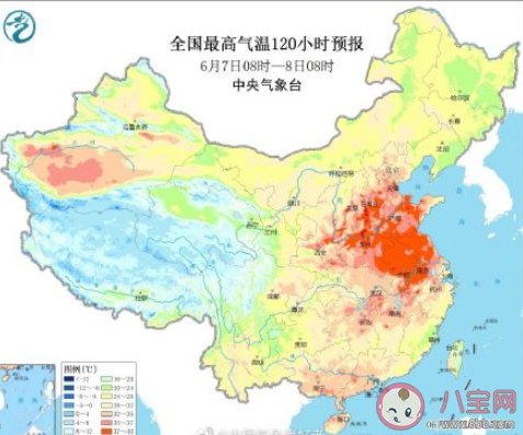 2021今年高考天气怎么样 哪些地方是高温天气