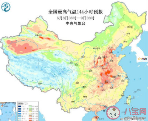 2021高考天气地图出炉 哪些城市高考期间会下雨