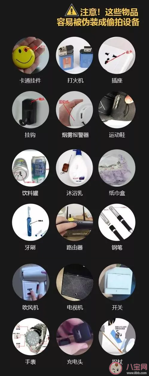 怎样判断宾馆里是否被安装摄像头 哪些物品最容易被伪装成偷拍设备 怎样判断宾馆里是否被安装摄像头 哪些物品最容易被伪装成偷拍设备