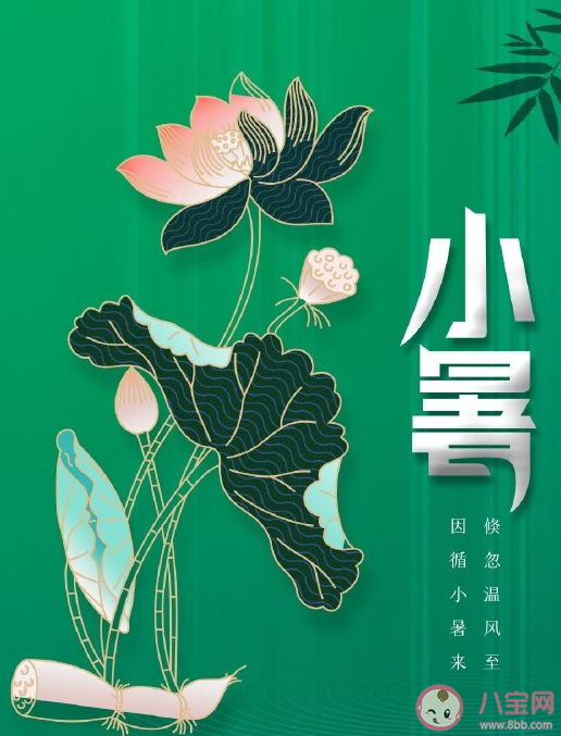 今日小暑优美文案句子大全 今日小暑一句话祝福语文案说说