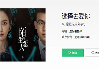 刘宇宁新歌《选择去爱你》歌词是什么 《选择去爱你》完整版歌词在线听歌