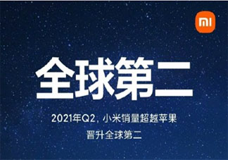 小米手机销量超苹果跻身全球第二 销量第一的是哪个牌子的手机