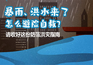 暴雨自救指南来了 超详细的暴雨自救指南大全