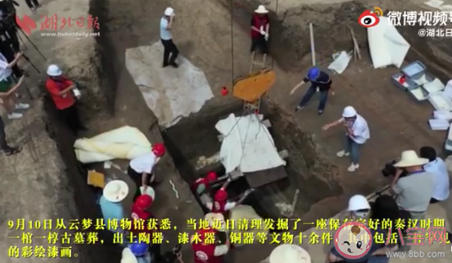 孝感再现一保存完好秦汉古墓 此次都找到了哪些文物