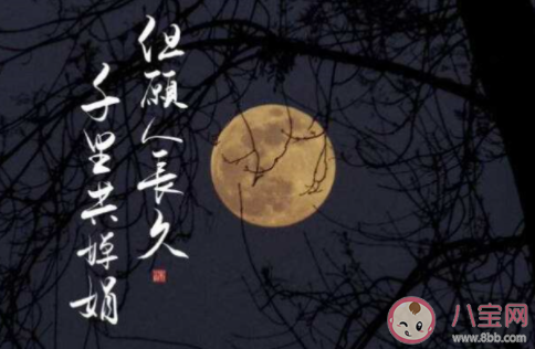 下列哪句诗词描写的是中秋的月亮 蚂蚁庄园9月19日答案介绍