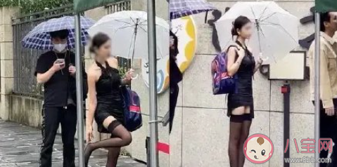 幼儿园门口出现幼儿媛 如何看待幼儿媛摆拍现象 幼儿园门口出现幼儿媛 如何看待幼儿媛摆拍现象