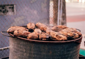 立冬的第一个烤番薯朋友圈文案说说 立冬第一个烤红薯的心情文案句子