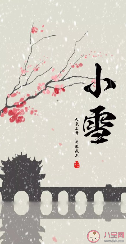 小雪节气早安温暖问候语说说大全 小雪早安正能量励志文案句子