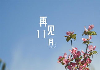 十一月最后一天的正能量励志说说 十一月最后一天励志加油文案句子