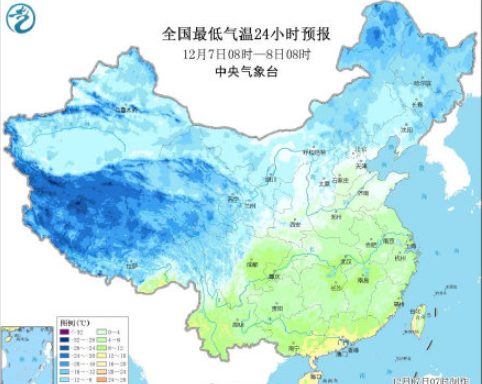 本轮降雪进程图来了 下雪天要注意些什么