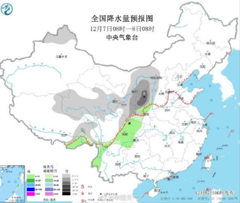 本轮降雪进程图来了 下雪天要注意些什么