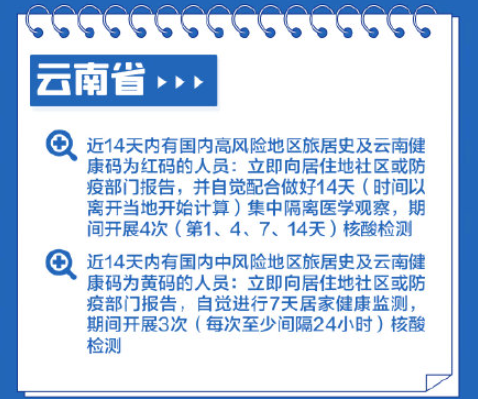 过年回家需要做核酸吗 31个省区市春节返乡政策汇总